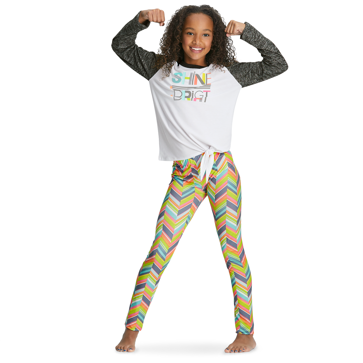 Shine Bright Pajamas for Girls L1