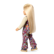 Julie’s™ Floral Jumpsuit for 18-inch Dolls (Historical Characters) E3