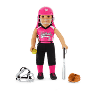 Softball Star Uniform for 18-inch Dolls V7