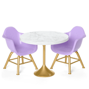 Kitchen Table for Two Set for 18-inch Dolls M5