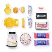 Isabel™ & Nicki's™ Movie Night Set for 18-inch Dolls (Historical Characters) H5