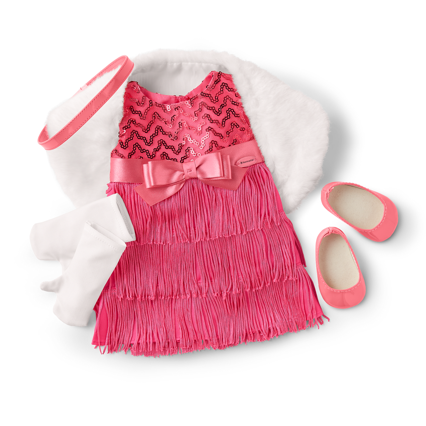 Melody’s™ Doo-Wop Dress-Up Outfit for 18-inch Dolls (Historical Characters) Q3