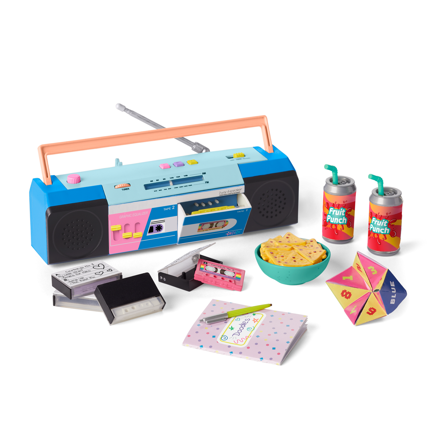 Courtney's™ Sleepover Accessory Set for 18-inch Dolls (Historical Characters) O2
