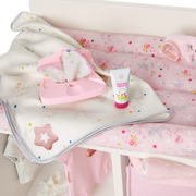 Dots & Blooms Changing Table with Storage H7