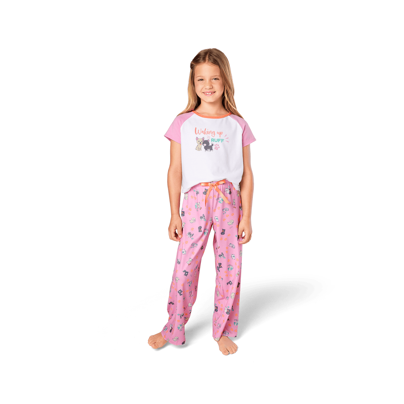 Waking Up Is Ruff PJs for Girls Y7