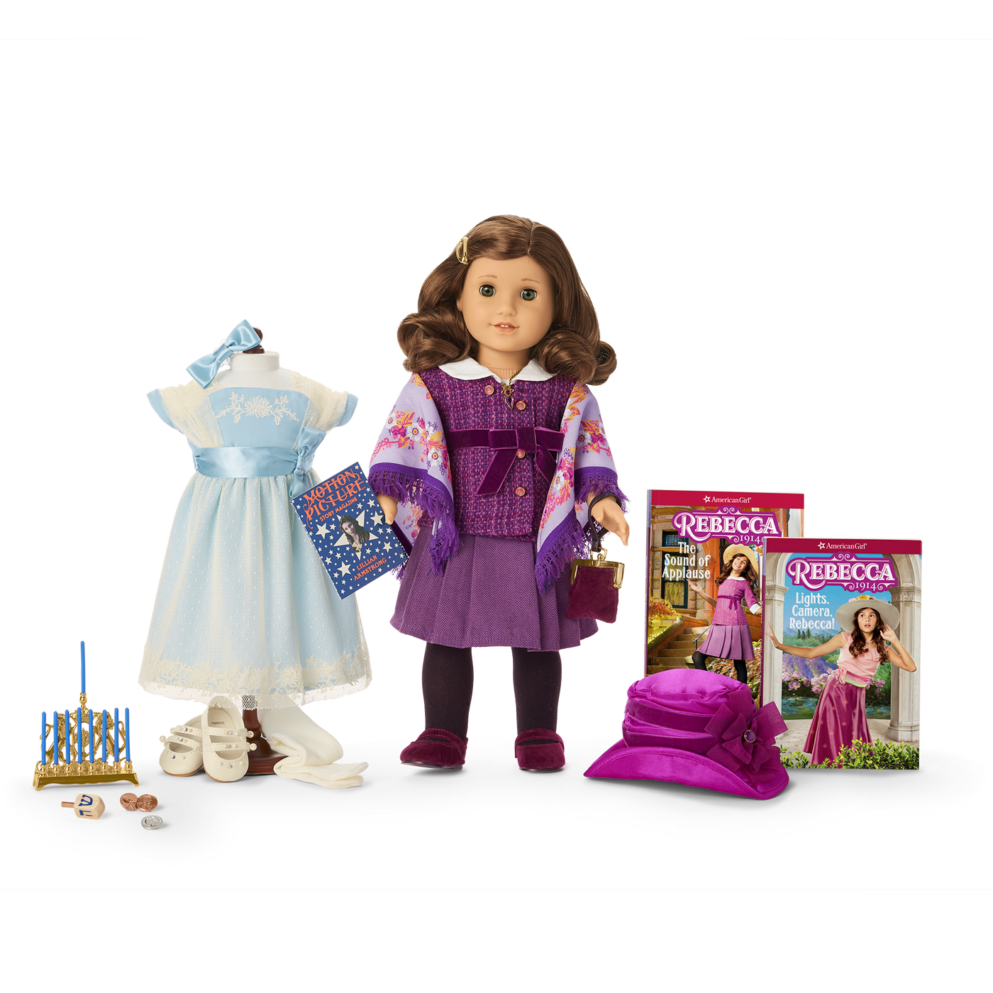 Rebecca’s™ Hanukkah Celebration Gift Set (Historical Characters) G2