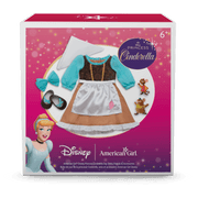 American Girl® Disney Princess Cinderella Day Dress, Friends & Accessories for 18-inch Dolls I7