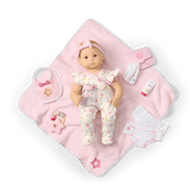Bitty Baby® Doll #6 with red hair Care & Play Set I3