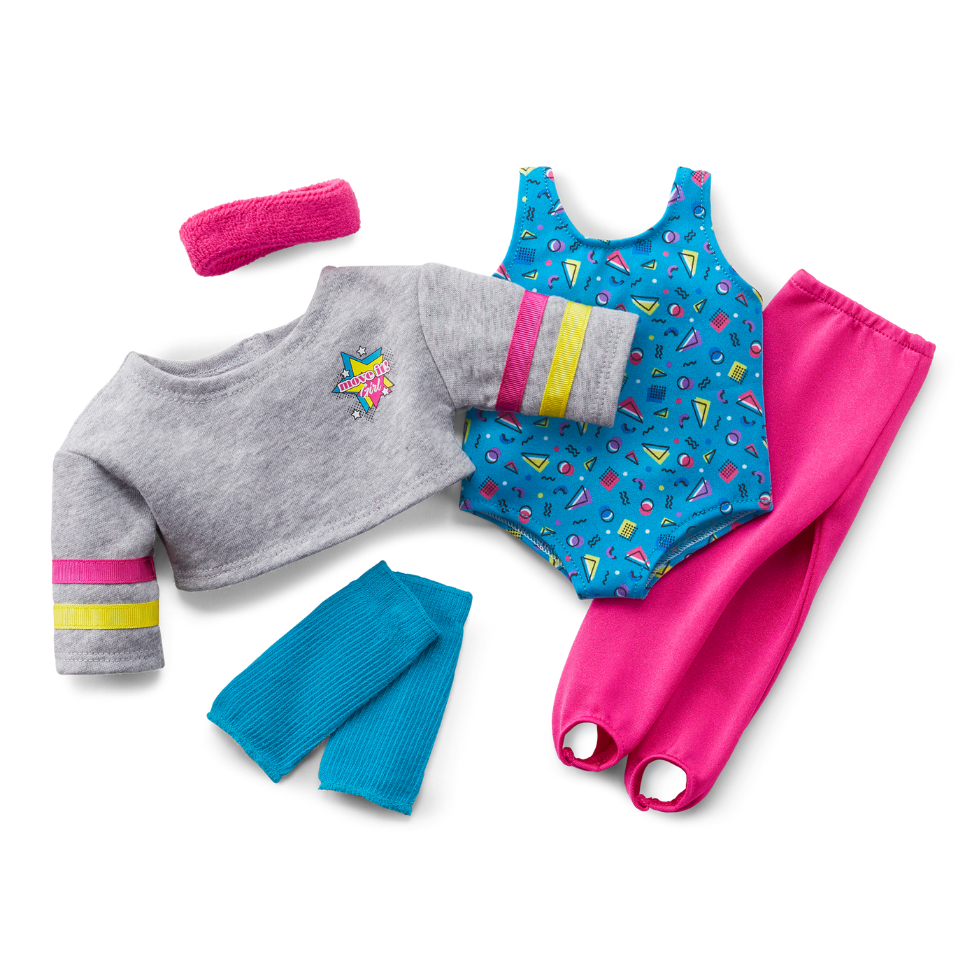 Courtney's™ Fitness Outfit for 18-inch Dolls (Historical Characters) G2