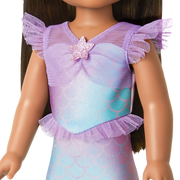 2-in-1 Sparkly Mermaid Outfit for WellieWishers™ Dolls X8