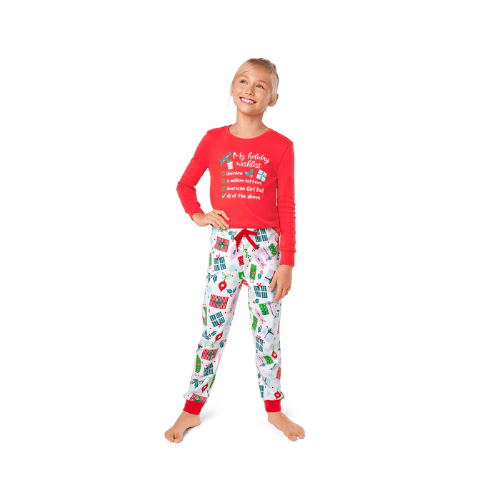 Holiday Wish List PJs for Girls B9