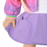 Summer’s™ Waggy Pup Tails™ Outfit for 18-inch Dolls (Girl of the Year™ 2025) E4