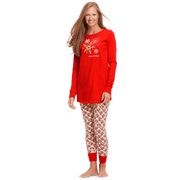 Holiday Dreams Pajama Top for Women H1