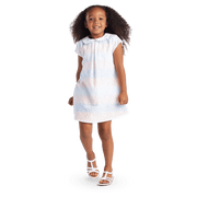 Sunny Flowers Dress for Little Girls U1