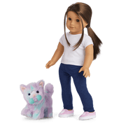 Purrpley Pink Kitty Cat for 18-inch Dolls M6