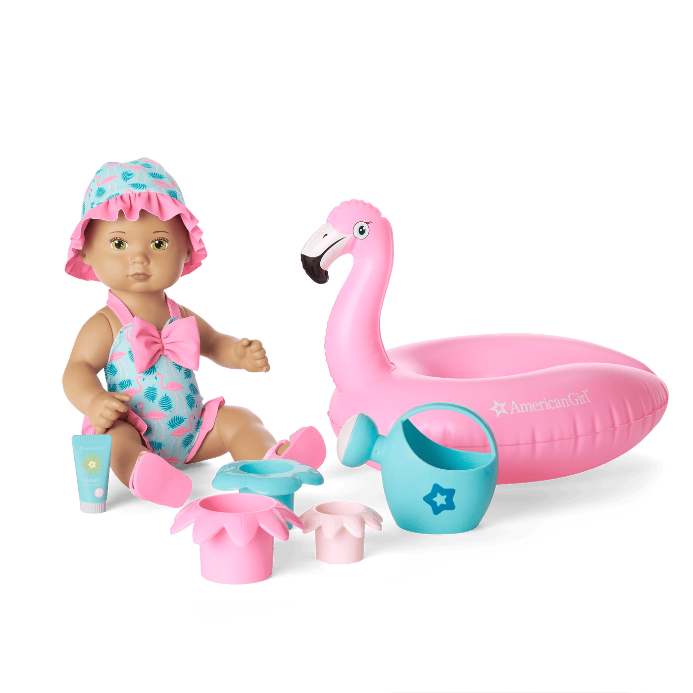 Flamingo Fun Play Set (Bitty Baby® Splash™) G0