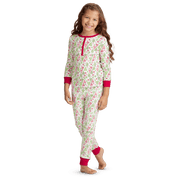 Hearts & Pines Holiday PJs for Girls W3