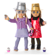 Isabel™ & Nicki's™ New Year’s Party Accessories for 18-inch Dolls (Historical Characters) K1