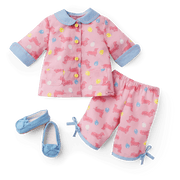 Maryellen’s™ Dachshund Pajamas for 18-inch Dolls (Historical Characters) S1