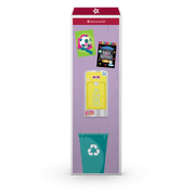 Colorful Cubbies Locker Set for 18-inch Dolls J6