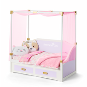 All Set for Sleepovers Canopy Bed for 18-inch Dolls Z1