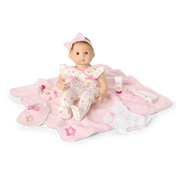 Bitty Baby® Doll #2 with brown hair Care & Play Set C3