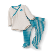 Bitty Baby® Doll #2 with brown hair in Soft Blue U7