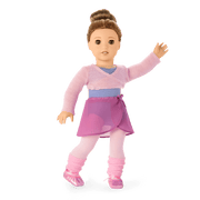 Plié Away Ballet Practice Outfit for 18-inch Dolls E7