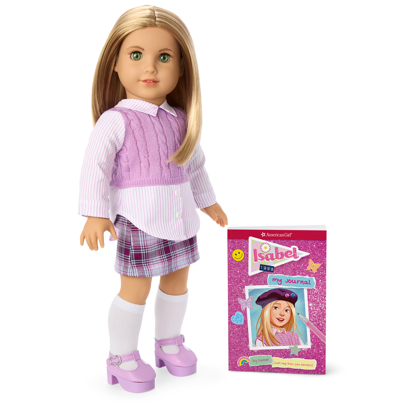 Isabel™ 18-inch Doll & Journal (Historical Characters) N8