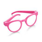 Petal-Pink Glasses for 18-inch Dolls C1