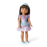 2-in-1 Sparkly Mermaid Outfit for WellieWishers™ Dolls X8