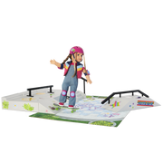Isabel™ & Nicki's™ 2-in-1 Tennis Court & Skate Spot for 18-inch Dolls (Historical Characters) S1