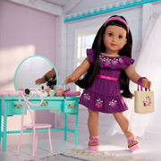 Raquel's™ Beach Party Dress for 18-inch Dolls (Girl of the Year™ 2026) F8