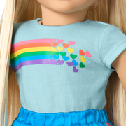 Julie’s™ Summer Skating Outfit for 18-inch Dolls (Historical Characters) F4