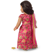 Diwali Celebration Outfit for 18-inch Dolls Q3