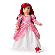 American Girl® Disney Princess Ariel Castle Ball Gown, Sebastian & Accessories for 18-inch Dolls K6