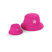 AG™ Star Bucket Hat Set for Girls & Dolls P0