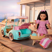 Raquel's™ Seaside Car for 18-inch Dolls (Girl of the Year™ 2026) L9