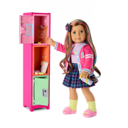Colorful Cubbies Locker Set for 18-inch Dolls J6