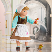 American Girl® Disney Princess Cinderella Day Dress, Friends & Accessories for 18-inch Dolls I7