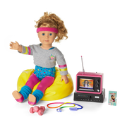 Courtney‘s™ TV & Fitness Accessories for 18-inch Dolls (Historical Characters) V2