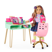 Write On! Desk Set for 18-inch Dolls L0