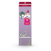 Colorful Cubbies Locker Set for 18-inch Dolls J6