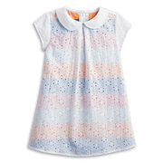 Sunny Flowers Dress for Little Girls U1