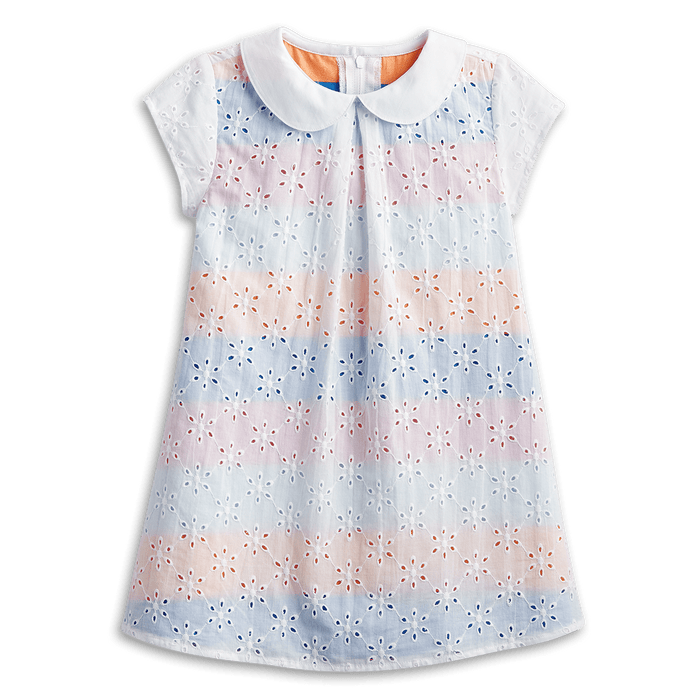 Sunny Flowers Dress for Little Girls U1