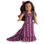 Nanea's Holoku Dress for 18-inch Dolls (Historical Characters) N3