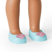 2-in-1 Sparkly Mermaid Outfit for WellieWishers™ Dolls X8