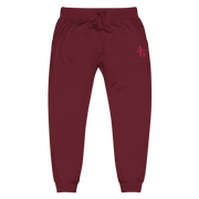 American Girl® Burgundy Fleece Sweatpants for Adults I6