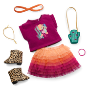 Fun in the Southwest Travel Outfit for 18-inch Dolls Y8