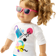 Courtney’s™ Graphic Sweatshirt for 18-inch Dolls (Historical Characters) F4